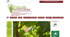 Desktop Screenshot of chablis-vititours.fr